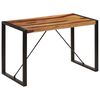 vidaXL Mesa de comedor de madera maciza de acacia 120x60x76 cm