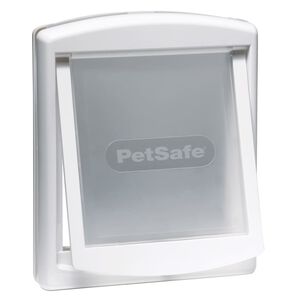 PetSafe Puerta mascotas 2 posiciones 740 mediana 26,7x22,8 blanca 5020