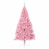 vidaXL &Aacute;rbol de Navidad Artificial Preiluminado Rosa 210 cm PVC