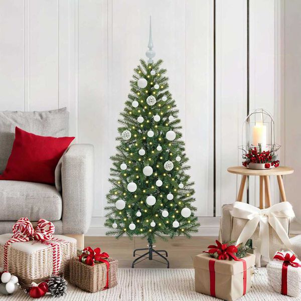 vidaXL &Aacute;rbol de Navidad artificial con 150 LED Verde 120 cm PE y PVC