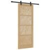 vidaXL Puerta Corredera ORKDAL Natural 83 x 211 cm