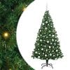 vidaXL &Aacute;rbol de Navidad artificial Verde 180 cm PVC y Acero y Pl&aacute;stico