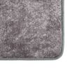 vidaXL Alfombra lavable gris 400x300 cm