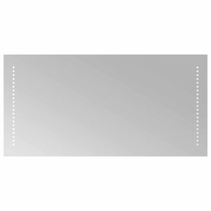 vidaXL Espejo de ba&ntilde;o LED Transparente 80 x 40 cm vidrio templado