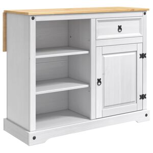 vidaXL Juego de isla de cocina 2 uds. y Cera de Miel Pino macizo