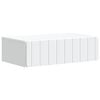 vidaXL Mesa Lateral Montada en la Pared 59 x 34,5 x 17 cm