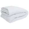 vidaXL Protector de colch&oacute;n blanco 160x220 cm