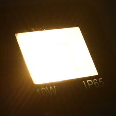 vidaXL Focos LED 10 W 2 unidades blanco cálido