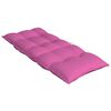 vidaXL Cojines para silla con respaldo alto 4 uds tela Oxford rosa