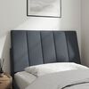 vidaXL Cabecero de cama acolchado Hanko terciopelo gris oscuro 80 cm