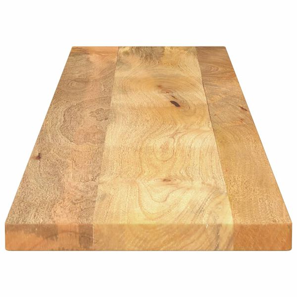 vidaXL Tablero de mesa rectangular madera maciza mango 140x30x2,5 cm