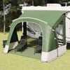 vidaXL Carpa Caravana para 3 Personas Verde 252 x 245 x 245 cm