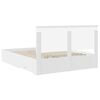 vidaXL Estructura de cama con caj&oacute;n 160 x 200 cm Madera de ingenier&iacute;a
