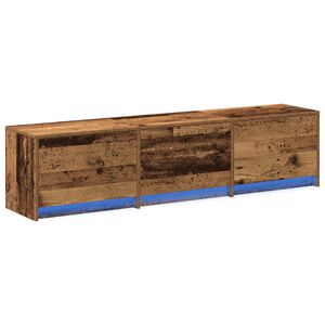 vidaXL Mueble de TV Madera vieja Madera de ingenier&iacute;a