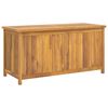 vidaXL Ba&uacute;l de jard&iacute;n madera maciza de teca 114x50x58 cm