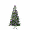 vidaXL &Aacute;rbol de Navidad con 150 LED con soporte Verde 120 cm PVC