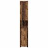 vidaXL Juego de Muebles de Ba&ntilde;o TULUM Madera vieja 37 x 31,5 x 203 cm