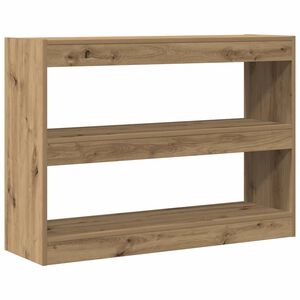 vidaXL Estanter&iacute;a 2 niveles 100 x 30 x 72 cm Madera de ingenier&iacute;a