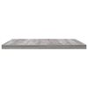 vidaXL Estantes pared 4 uds madera ingeniería gris Sonoma 40x30x1,5 cm