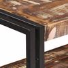 vidaXL Mesa consola de madera maciza reciclada 150x30x75 cm