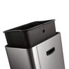 EKO Cubo de basura con sensor Mirage 45 L plateado mate