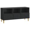 vidaXL Mueble de TV 102 x 34,5 x 50 cm Negro Madera de ingenier&iacute;a
