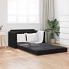vidaXL Sof&aacute; cama 110cm Negro Terciopelo