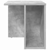 vidaXL Mesa Auxiliar Gris Concreto 37 x 32 x 40 cm