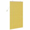 vidaXL Estor enrollable con cortinas Manual Amarillo 90 x 160 cm Bamb&uacute;