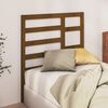 vidaXL Cabecero de cama madera maciza de pino marr&oacute;n miel 81x4x104 cm