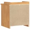 vidaXL Banco de recibidor SANDNES madera maciza de pino 45x40x50 cm