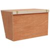 vidaXL Comedero de heno para conejos madera maciza abeto 37x18,5x23 cm