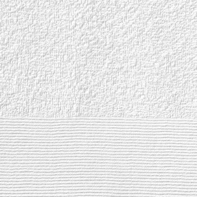 vidaXL Toallas de mano 25 uds algodón blanco 350 g/m² 50x100 cm