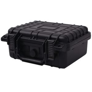 vidaXL Malet&iacute;n protector de equipo negro 27x24,6x12,4 cm