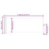 vidaXL Toldo lateral retr&aacute;ctil para patio 100x300 cm crema