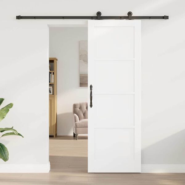 vidaXL Puerta Corredera ORKDAL 73,5 x 211 cm Madera de pino macizo