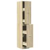 vidaXL Armario botiqu&iacute;n madera ingenier&iacute;a roble Sonoma 30x41x174,5 cm