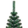 vidaXL &Aacute;rbol de Navidad Artificial Preiluminado Verde 210 cm