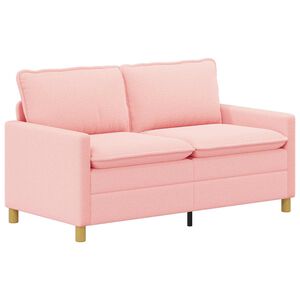 vidaXL Sof&aacute; Rosa 156 x 81 x 87,5 cm Tela