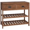 vidaXL Mueble de Cuarto de Ba&ntilde;o Natural 90 x 45 x 75 cm