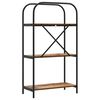 vidaXL Estante de libros Madera vieja 60 x 30 x 109 cm