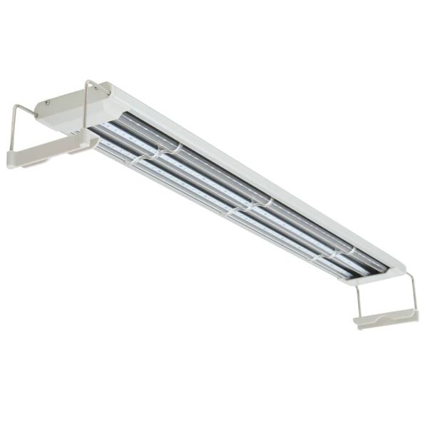 vidaXL L&aacute;mpara LED para acuario aluminio IP67 80-90 cm