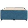 vidaXL Estructura de cama terciopelo azul oscuro 120x190 cm