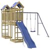 vidaXL Parque infantil de exterior madera de pino impregnada