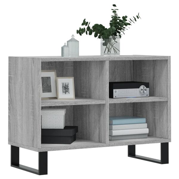 vidaXL Mueble de TV madera de ingenier&iacute;a gris Sonoma 69,5x30x50 cm