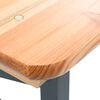 vidaXL Mesa de jardín plegable madera de pino 169x50x75/105 cm