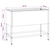 vidaXL Jardinera Elevada Blanco 60 x 26 x 48 cm Acero