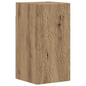 vidaXL Armario de pared para ba&ntilde;o DELFT Roble artisan 30 x 31 x 59 cm
