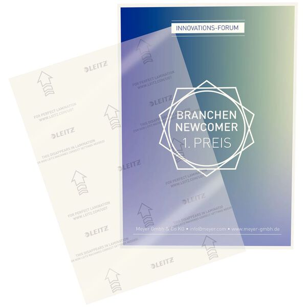 Leitz Bolsas de plastificar ILAM 100 micron A4 80 unidades