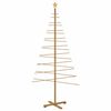 vidaXL &Aacute;rbol de Navidad de madera KOTKA 210 cm